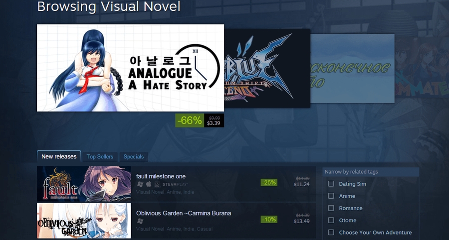 best dating sims on steam